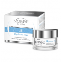 Зволожуючий і нормалізуючий крем з гіалуроновою кислотою - Norel Hyaluronic Cream Moisturizing and Normalizing 50 мл