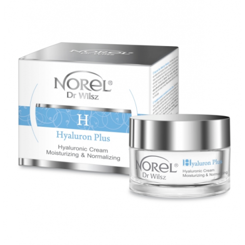 Зволожуючий і нормалізуючий крем з гіалуроновою кислотою - Norel Hyaluronic Cream Moisturizing and Normalizing 50 мл