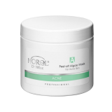 Альгінатна маска для проблемної шкіри з ознаками акне - Norel Peel-off Algae Mask for Acne Skin 250 гр