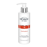 Поживне молочко для шкіри з куперозом та розацеа - Norel Anti-Redness Cleansing Milk Couperose Skin 200 мл