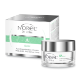 Легкий крем з LHA кислотами і іонами срібла - Norel Acne Anti-imperfection Cream with LHA and Silver Ions 50 мл