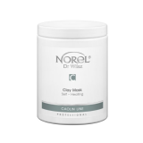Термомоделююча гіпсова маска для зрілої шкіри - Norel Caolin Line Self-Heating Clay Mask 1000 мл