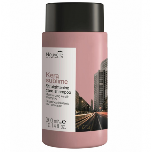 Кератиновий шампунь для випрямлення волосся - Nouvelle Kera Sublime Straightening Shampoo