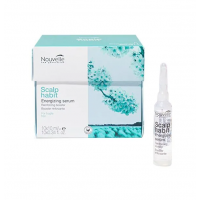 Тонізуюча сиворотка в ампулах для волосся Nouvelle Scalp Habit Energizing Serum 10 шт * 10 мл
