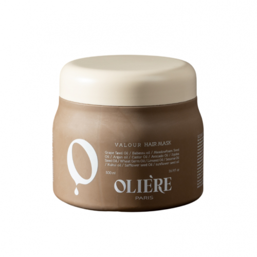 Маска для глибокої реконструкції і зміцнення волосся - Oliere Paris Valour Hair Mask 500 мл