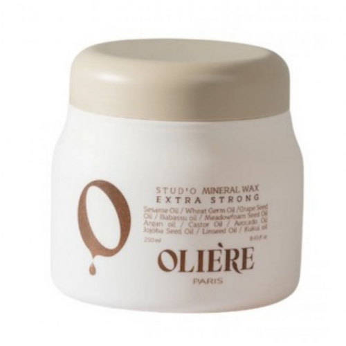 Віск мінеральний екстрасильної фіксації для укладання волосся - Oliere Paris Studio Mineral Wax Extra Strong 250 мл