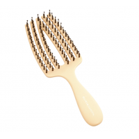 Щітка для волосся дитяча - Olivia Garden Finger brush Boar Nilon Сare Mini kids Yellow Щітка для волосся дитяча - Olivia Garden Finger brush Boar Nilon Сare Mini kids Yellow