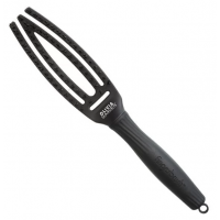 Щітка для волосся - Olivia Garden Fingerbrush Boar Nilon Full Black Small Щітка для волосся - Olivia Garden Fingerbrush Boar Nilon Full Black Small