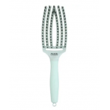 Щітка для волосся - Olivia Garden Fingerbrush Boar Nilon Medium Nineties Fizzy Mint