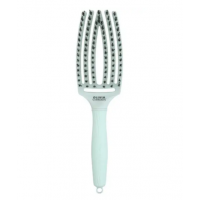 Щітка для волосся - Olivia Garden Fingerbrush Boar Nilon Medium Nineties Fizzy Mint Щітка для волосся - Olivia Garden Fingerbrush Boar Nilon Medium Nineties Fizzy Mint