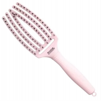 Щітка для волосся - Olivia Garden Fingerbrush Combo Pastel Pink Powder Щітка для волосся - Olivia Garden Fingerbrush Combo Pastel Pink Powder