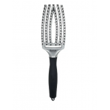 Щітка для волосся - Olivia Garden Fingerbrush Combo Puriry White Gold