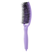 Щітка вигнута продувна з комбінованою щетиною - Olivia Garden Fingerbrush Bloom Lavender