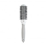 Термобрашинг для волосся 35 мм - Olivia Garden Expert Blowout Grip Wavy Bristles White Grey