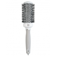 Термобрашинг для волосся 45 мм - Olivia Garden Expert Blowout Speed Wavy Bristles White Grey Термобрашинг для волосся 45 мм - Olivia Garden Expert Blowout Speed Wavy Bristles White Grey