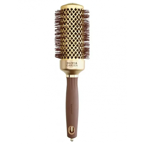 Термобрашинг для волосся 45 - Olivia Garden Expert Blowout Shine Wavy Bristles Gold Brown