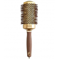 Термобрашинг для волосся 55 - Olivia Garden Expert Blowout Shine Wavy Bristles Gold Brown