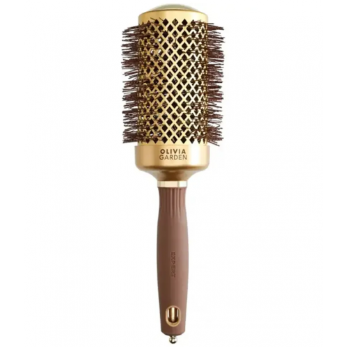 Термобрашинг для волосся 55 - Olivia Garden Expert Blowout Shine Wavy Bristles Gold Brown