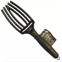 Щітка для волосся - Olivia Garden Finger Brush Combo Black Medium