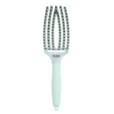 Щітка для волосся - Olivia Garden Fingerbrush Boar Nilon Medium Nineties Fizzy Mint