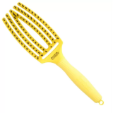 Щітка для волосся - Olivia Garden Fingerbrush Boar Nilon Medium Nineties Sweet Lemonade Щітка для волосся - Olivia Garden Fingerbrush Boar Nilon Medium Nineties Sweet Lemonade