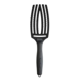 Щітка для волосся - Olivia Garden Fingerbrush Medium Care Iconic Double Blister Black