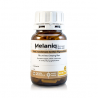 Mолекулярна добавка для відновлення кольору сивого волосся - Oxford Biolabs Melaniq 90 капсул