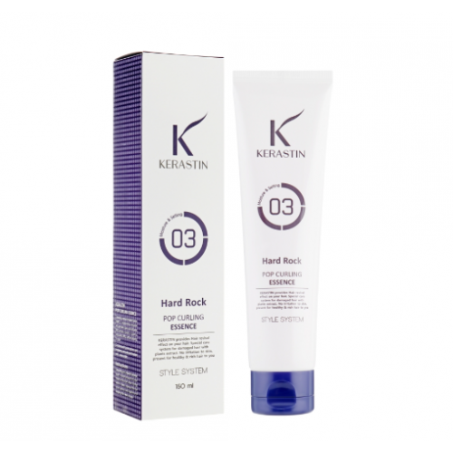 Крем для локонів - PL Cosmetic Kerastin Hard Rock Pop Curling Essence 150 мл