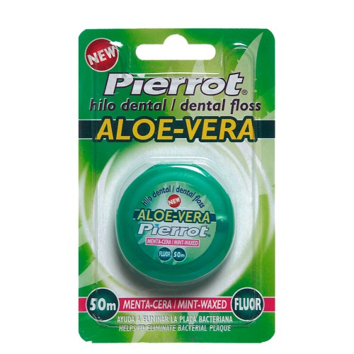 Pierrot Зубна нитка алое вера Dental Floss Aloe Vera 50 м