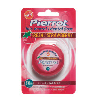 Pierrot Зубна нитка Полуниця Dental Floss Strawberry 50 м