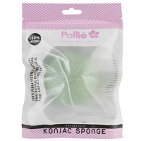 Спонж для вмивання з натуральних рослинних волокон з алоє віра - Pollie 04971