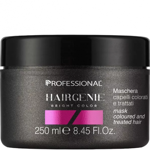 Маска для блиску фарбованого волосся - Professional Hairgenie Bright Color Mask