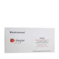 Тонізуючий лосьйон для ослабленого волосся - Professional C Cinque Delight Reinforcing Tonic Lotion 10*10 мл