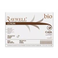 Ампули проти випадіння волосся для чоловіків - Raywell Bio Cafa Lotion 10*10 мл