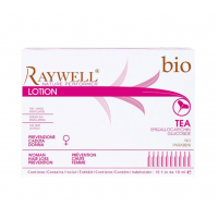 Ампули проти випадіння волосся для жінок - Raywell Bio Tea Lotion 10 шт*10 мл