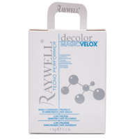Освітлююча пудра, синя - Raywell Decolor Magic Velox 1000 г