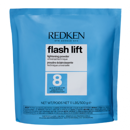 Пудра для інтенсивного освітлення до 8 рівнів - Redken Flash Lift Lighteners Powder 500 гр
