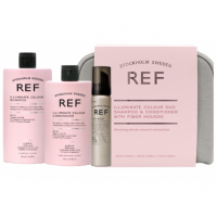 Тревел набір для блиску фарбованого волосся - REF Beauty Bag lluminate Color