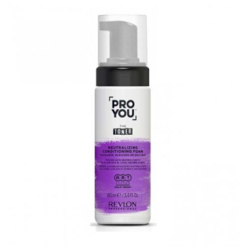 Кондиціонуючая пінка для нейтралізації жовтизни - Revlon Professional Pro You Toner Neutralizing Conditioning Foam 165 мл