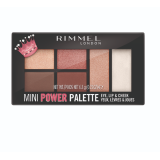Rimmel Палетка 3в1 тіні, помада, рум'яна Mini Power Palette 003