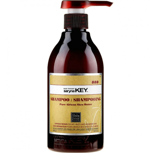 Відновлюючий шампунь для волосся - Saryna Key Damage Repair Pure African Shea Shampoo