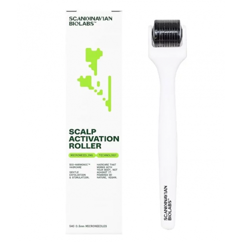 Ролер для шкіри голови - Scandinavian Biolabs Scalp Activation Roller