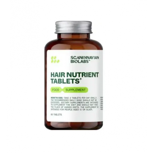 Живильні таблетки для волосся - Scandinavian Biolabs Hair Nutrient Tablets Food Supplement 60 табл