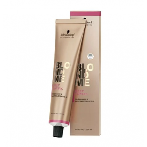 Бондінг-крем для глибокого тонування волосся - Schwarzkopf Professional BlondMe Deep Toning 60 мл Бондінг-крем для глибокого тонування волосся - Schwarzkopf Professional BlondMe Deep Toning 60 мл