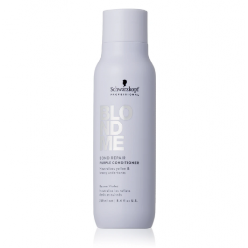 Кондиціонер з екстрактом фіалки для освітленого волосся - Schwarzkopf Professional Blondme Bond Repair Purple Conditioner 250 мл