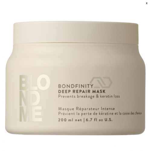 Відновлююча маска для волосся - Schwarzkopf Blondme Bondfinity Deep Repair Mask Відновлююча маска для волосся - Schwarzkopf Blondme Bondfinity Deep Repair Mask