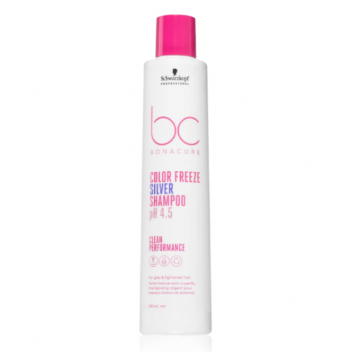 Шампунь з сріблястим ефектом Schwarzkopf BC Bonacure Color Freeze Silver Micellar Shampoo