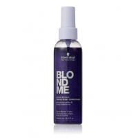 Фіолетовий спрей-кондиціонер для волосся - Schwarzkopf Professional Blondme Bond Repair Purple Spray Conditioner 150 мл
