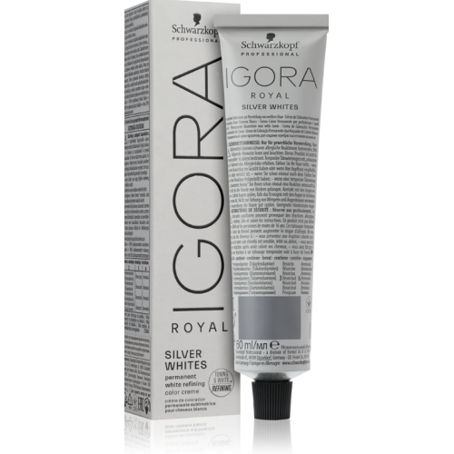 Тонуюча фарба для створення холодних тонів - Schwarzkopf Igora Royal Absolutes Silver white 60 мл