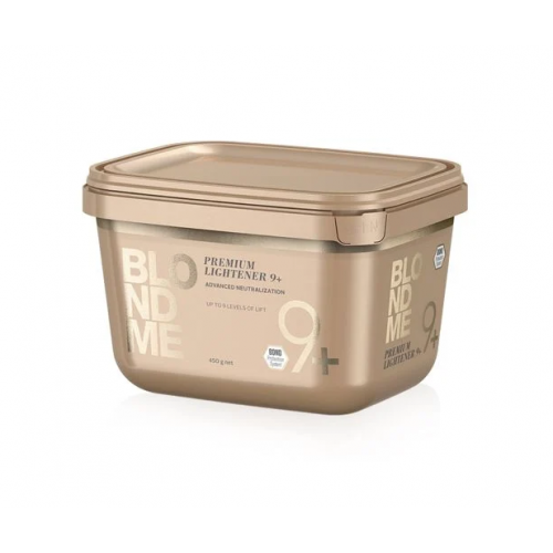 Знебарвлювальний бондинг-порошок для волосся - Schwarzkopf Professional BlondMe Premium Lightener 9+ 450 г Знебарвлювальний бондинг-порошок для волосся - Schwarzkopf Professional BlondMe Premium Lightener 9+ 450 г